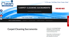 Desktop Screenshot of carpetcleaningsacramentopro.com